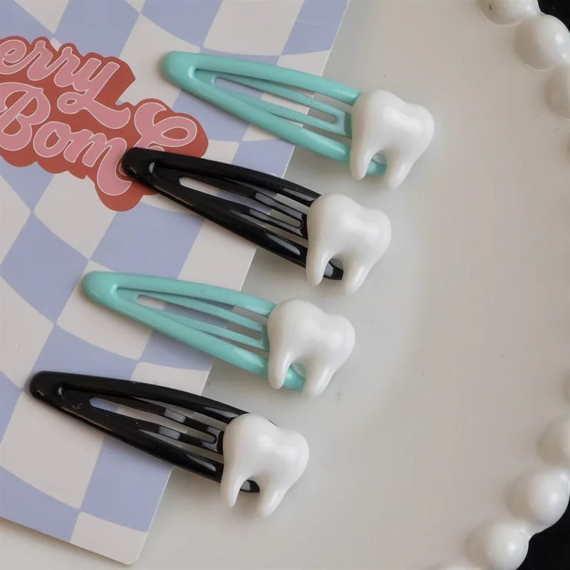 3D Teeth Hairpin