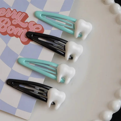 3D Teeth Hairpin