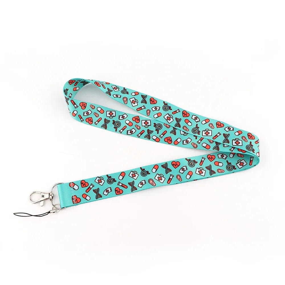 Medical Nurse Doctor Cartoon Neck Strap Lanyards