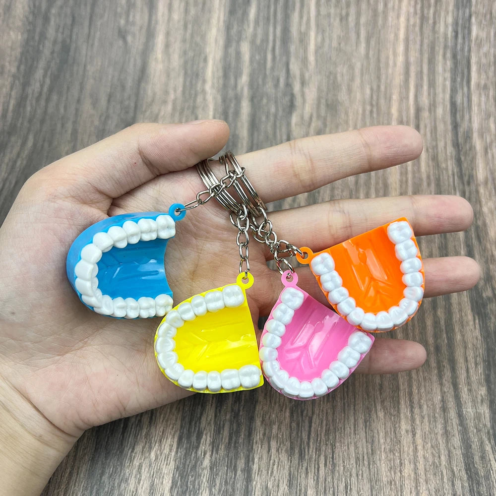 4-Pack Dental Keychain