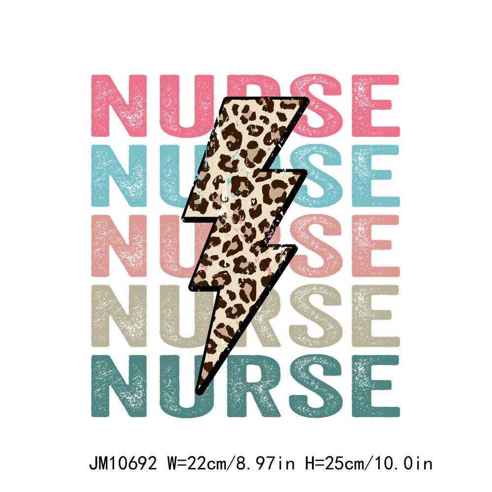 Nurse Coffee Cups Western Nurse Life Decals Iron On Medical Equipment DTF Transfers Ready To Press For Bag Clothing - Thumbedtreats