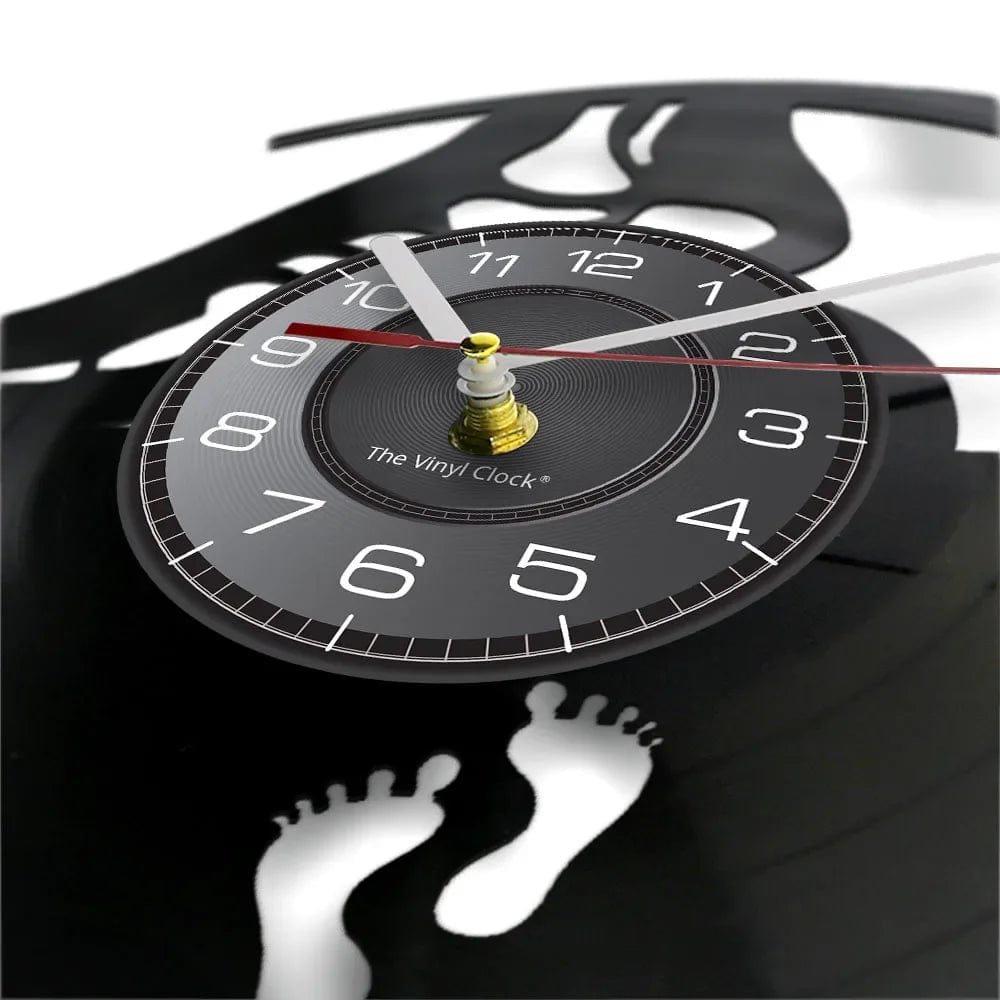 Anatomical Foot Podiatrist Vinyl Record Wall Clock