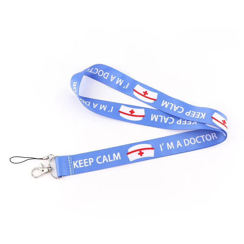 Medical Nurse Doctor Cartoon Neck Strap Lanyards