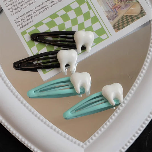 3D Teeth Hairpin