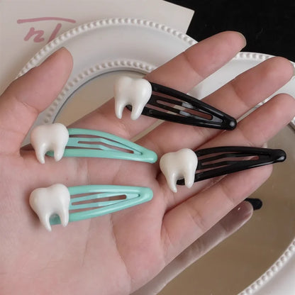 3D Teeth Hairpin