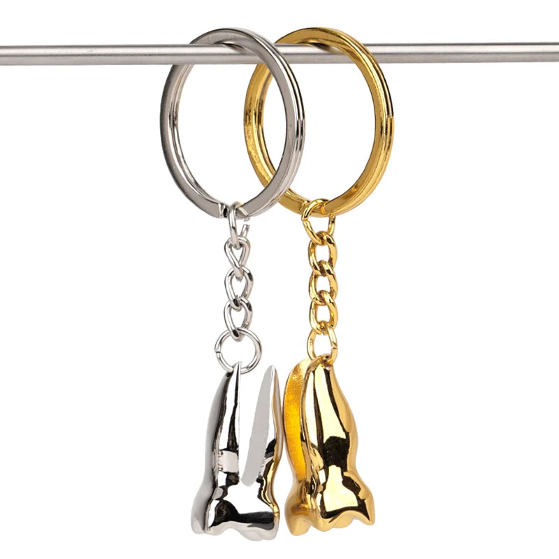 4Pcs Dental Keychains