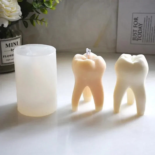 Tooth Candle Mold
