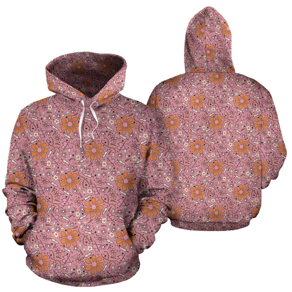 Sunflower Pink Hoodie