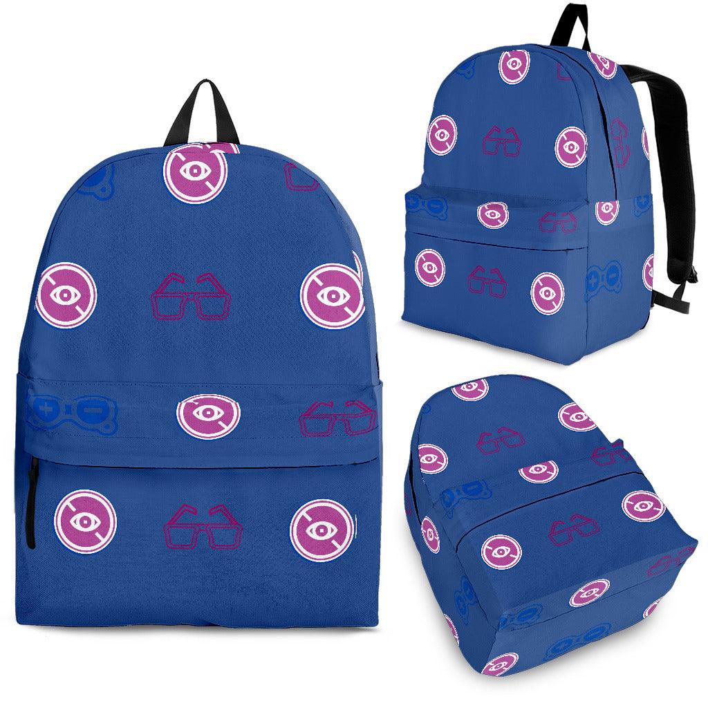 Optician Eyecare Blue Backpack - Thumbedtreats