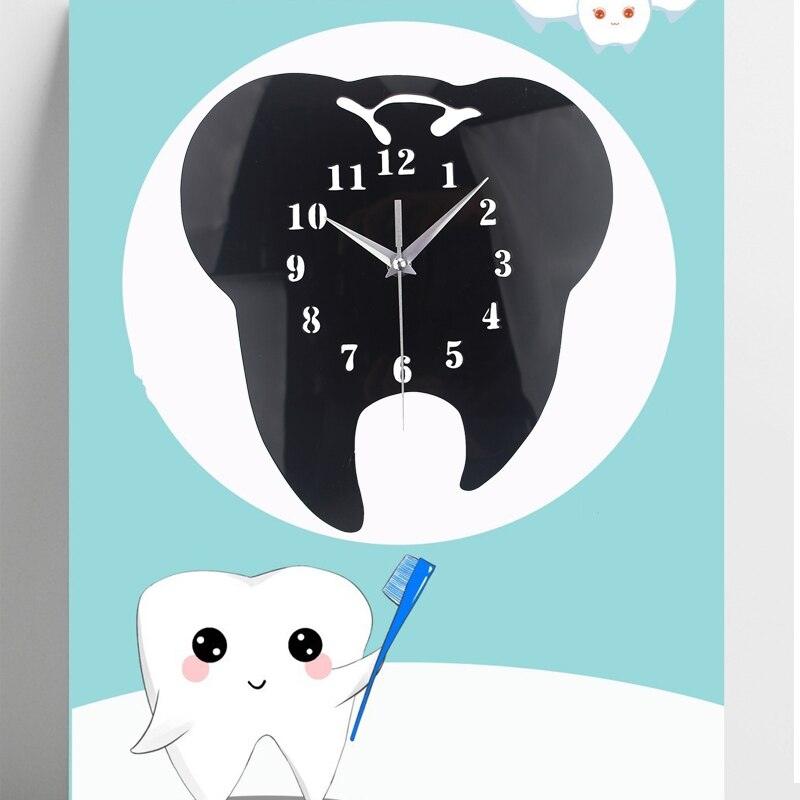 Buy NABSTER Dentist Wall Clock Wooden Home Dental Clinic Decor Hanging Dentistry  Gifts Art Kitchen Living Office Room Christmas Birthday Dentist Clock - 12  Inch / 30 cm Online at Low Prices